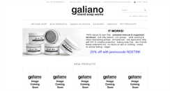 Desktop Screenshot of galianoislandsoapworks.com